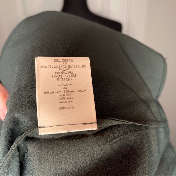 Joie Frayda Lace Button Back Top Blouse in Autumn Garden - Picture 12 of 12